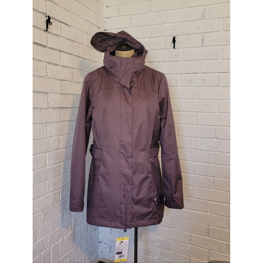 Gerry Women's 3-in-1 Rain System Jacket - Purple, Size Small NWT